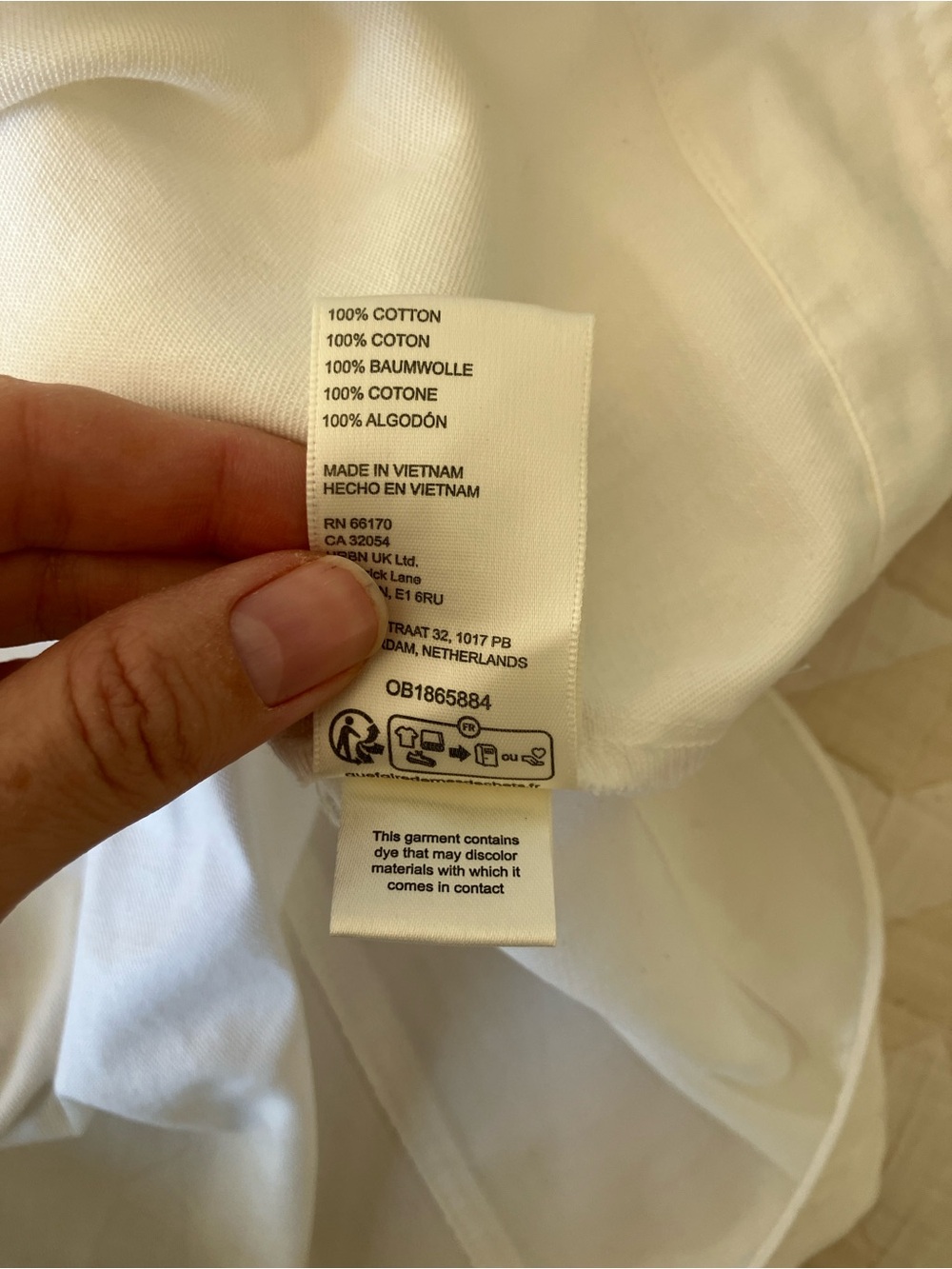 NWT Free People White Button-Front A-Line Maxi Skirt - Picture 9 of 9